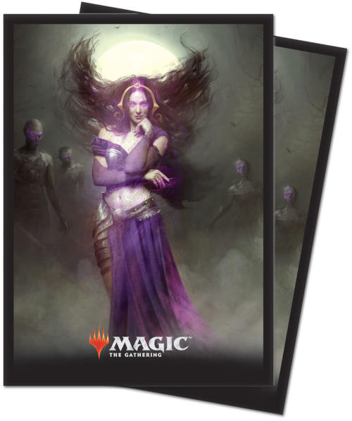 Ultra Pro Standard Size MTG M19 Sleeves Liliana, Untouched by Death - 80ct